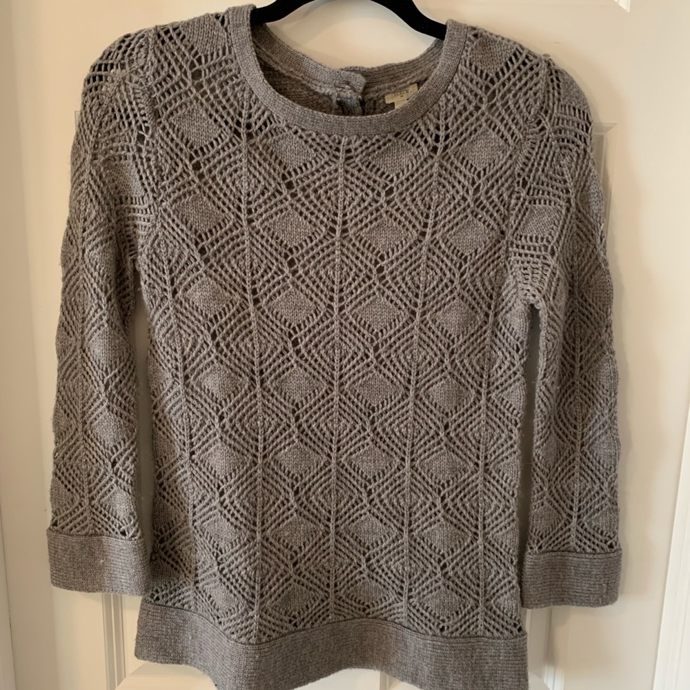 Gray sweater